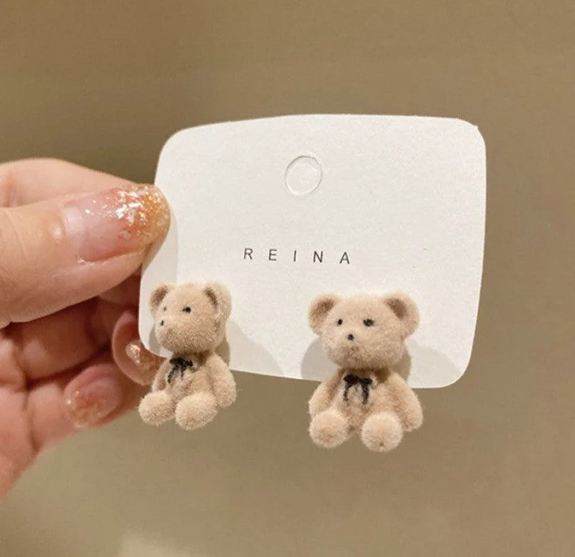 Teddy Bear Earring