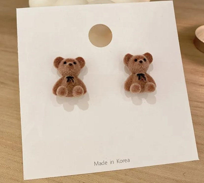 Teddy Bear Earring