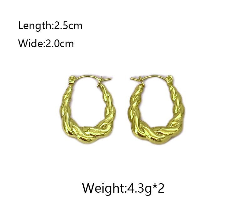 ANTI TARNISH HOOP EARRINGS