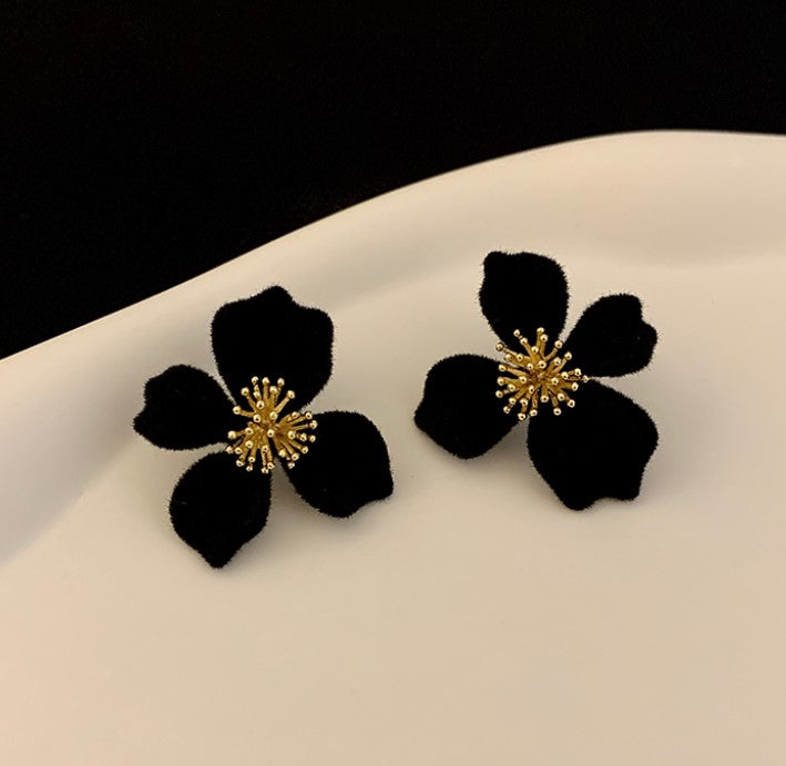 FLOWER STUDS KOREAN EARRINGS