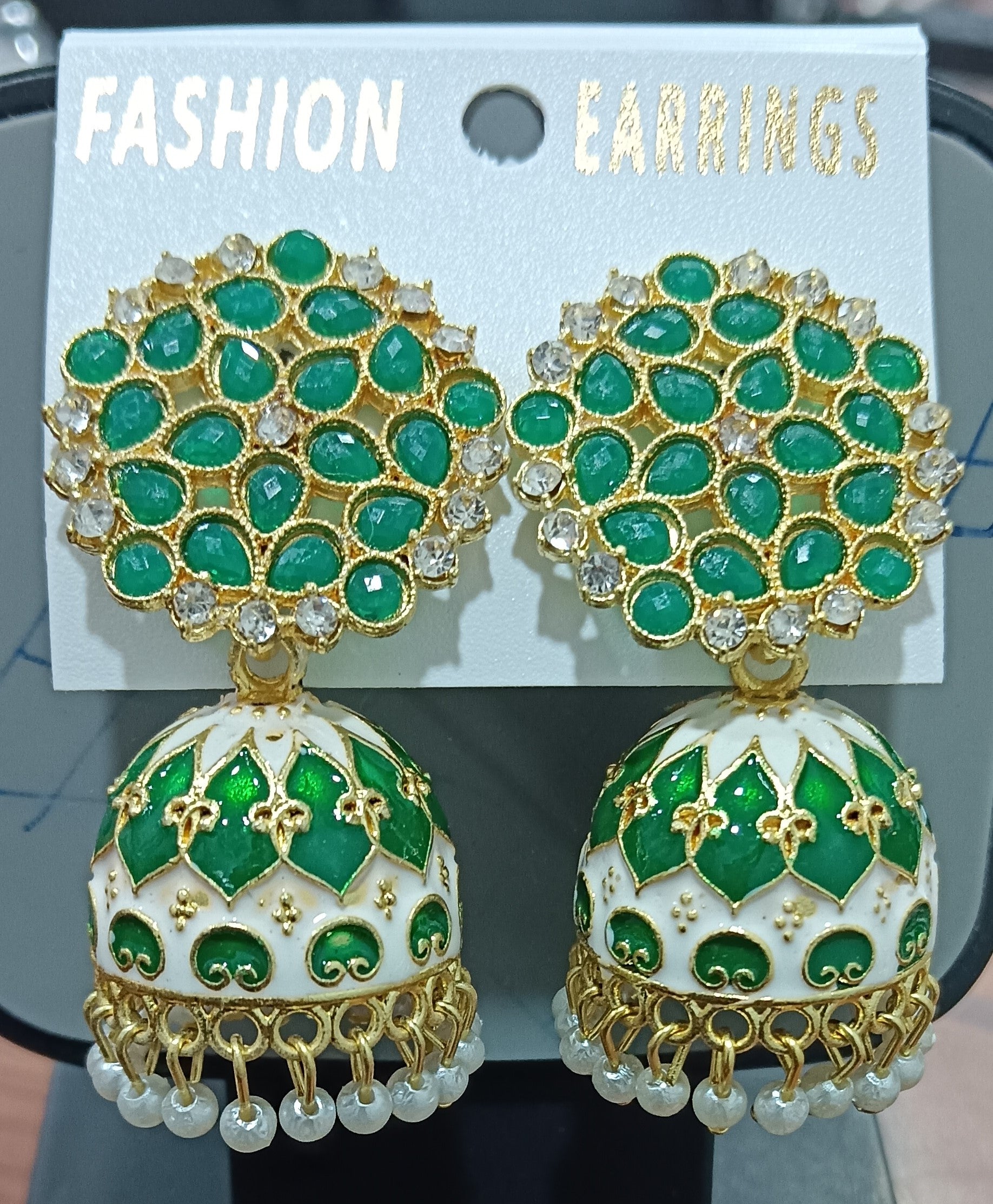 Pearl Jhumki Stud Earring