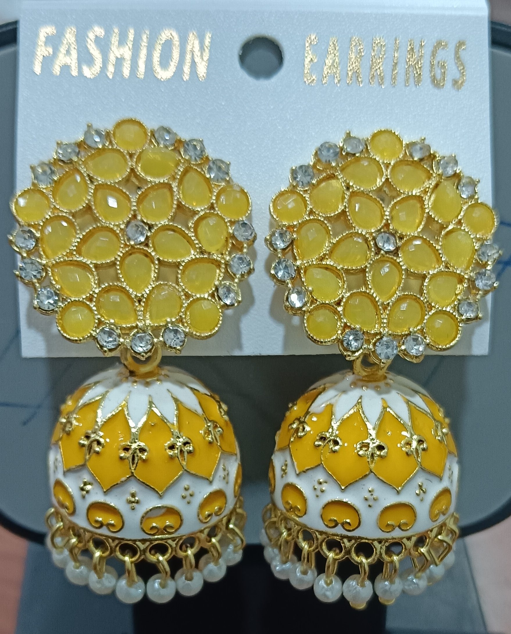 Pearl Jhumki Stud Earring