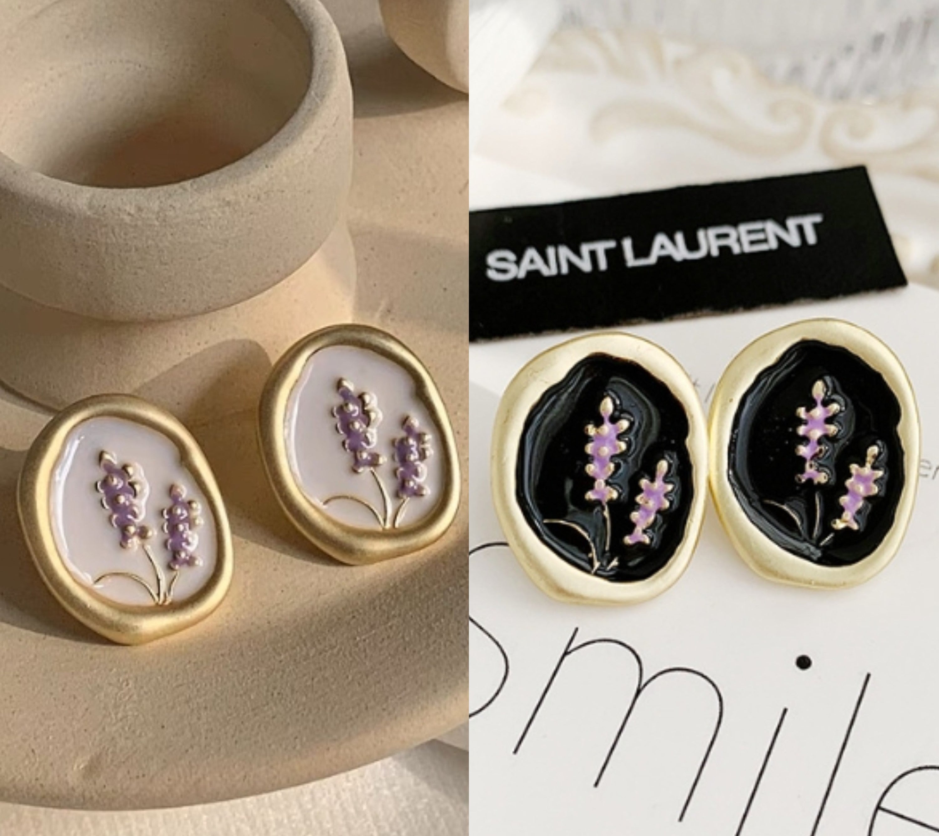 FLOWER STUD KOREAN EARRINGS