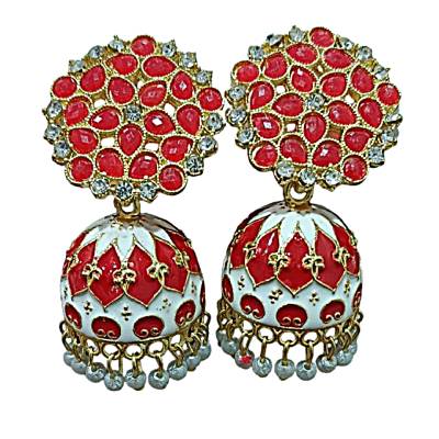 Pearl Jhumki Stud Earring