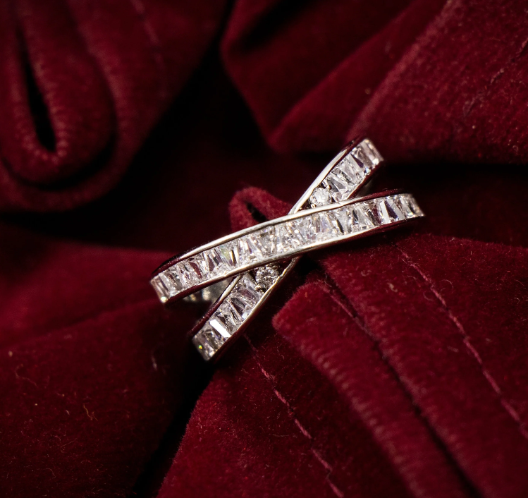 Infinity Zircon Finger Ring