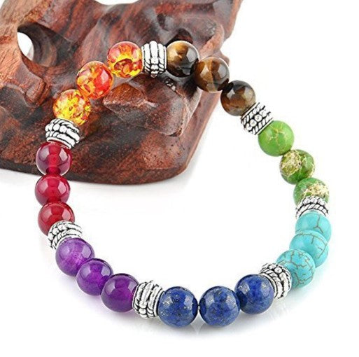 7 Chakra Bracelet Adjustable size