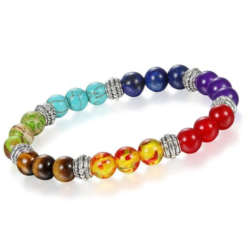7 Chakra Bracelet Adjustable size