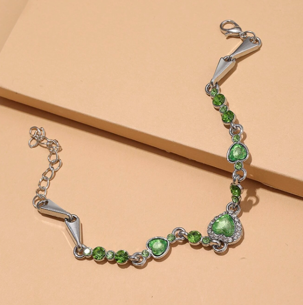 Love Heart Chain Adjustable Bracelet