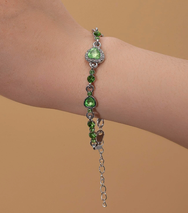 Love Heart Chain Adjustable Bracelet