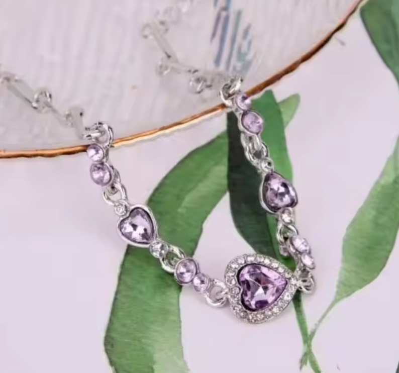 Love Heart Chain Adjustable Bracelet