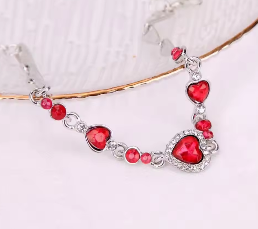 Love Heart Chain Adjustable Bracelet