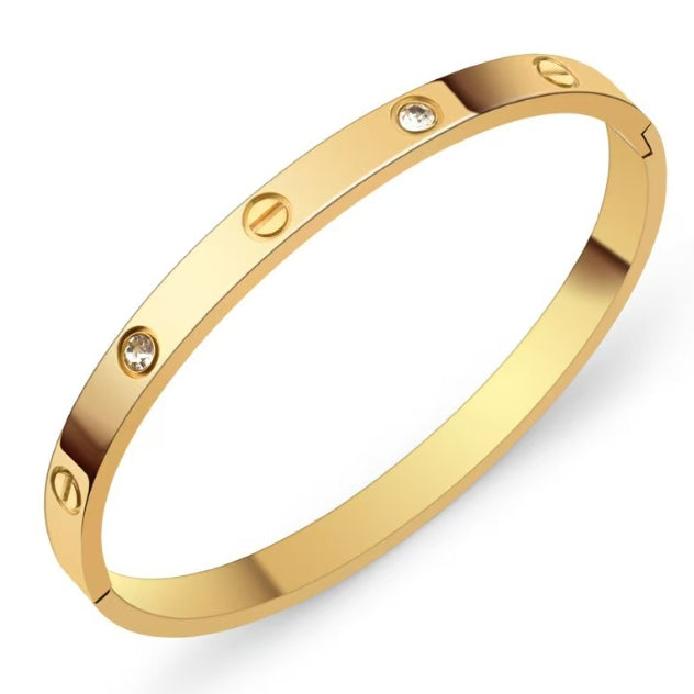 GOLD ANTI TARNISH CARTIER KADA BRACELET