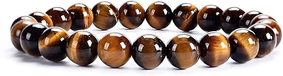 Tiger Eye Beads Bracelets Adjustable