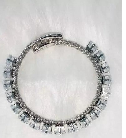 AD Clear stone Adjustable Bracelet