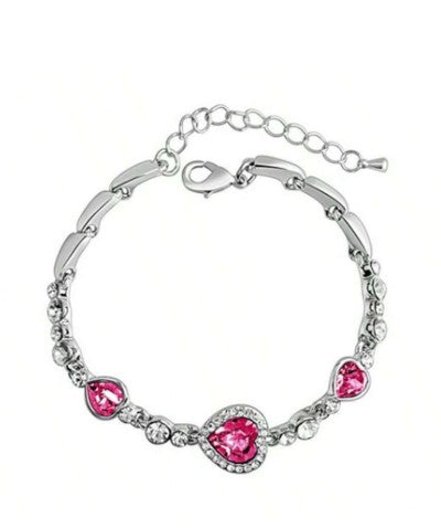 Love Heart Chain Adjustable Bracelet