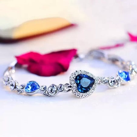 Love Heart Chain Adjustable Bracelet