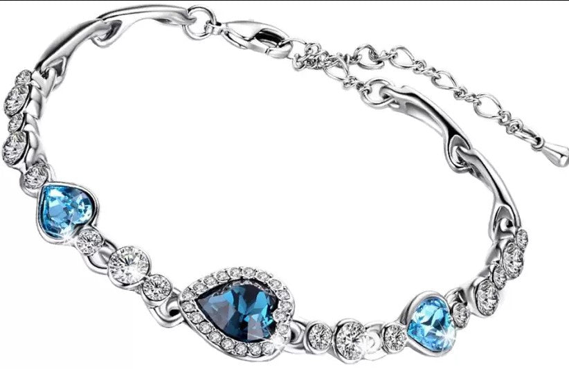 Love Heart Chain Adjustable Bracelet
