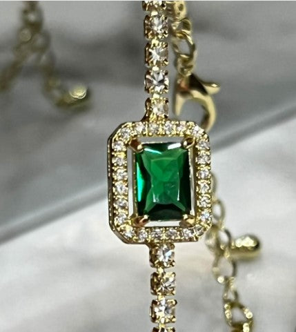 Crystal Chain Adjustable Bracelet