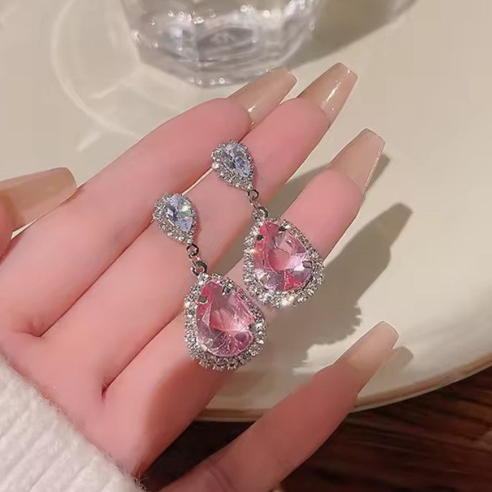 Crystal Drop Earring