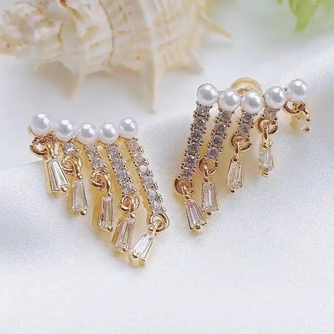 Small Chain Drop Earring