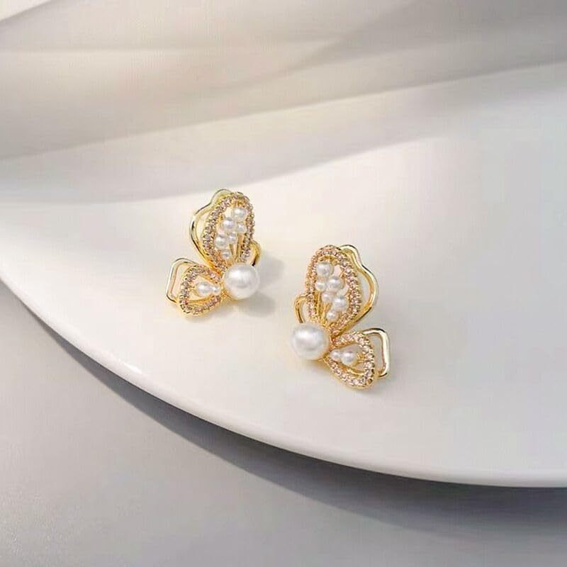 Floral Cuff Stud Earring