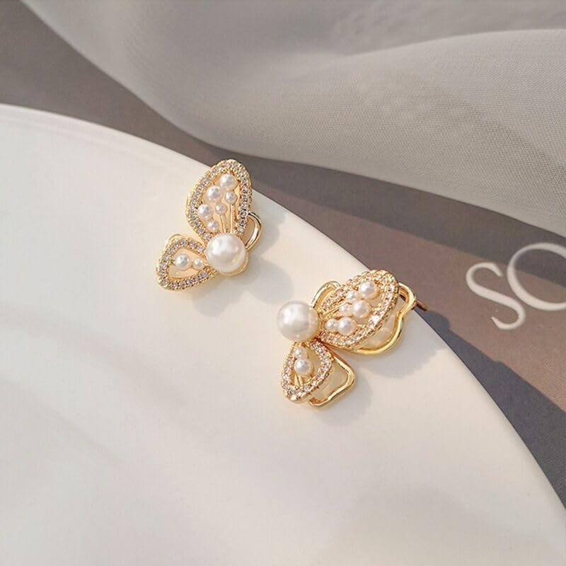 Floral Cuff Stud Earring