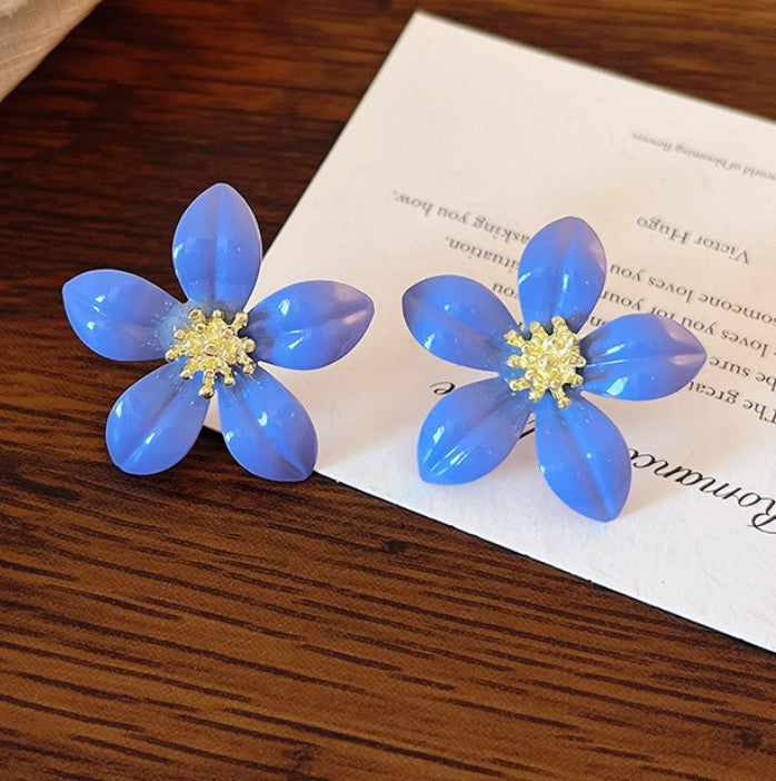 FLOWER STUD KOREAN EARRINGS