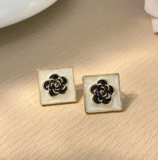 FLOWER STUD KOREAN EARRINGS