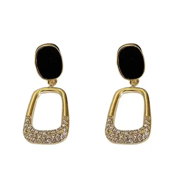 Geometric Drop Earring