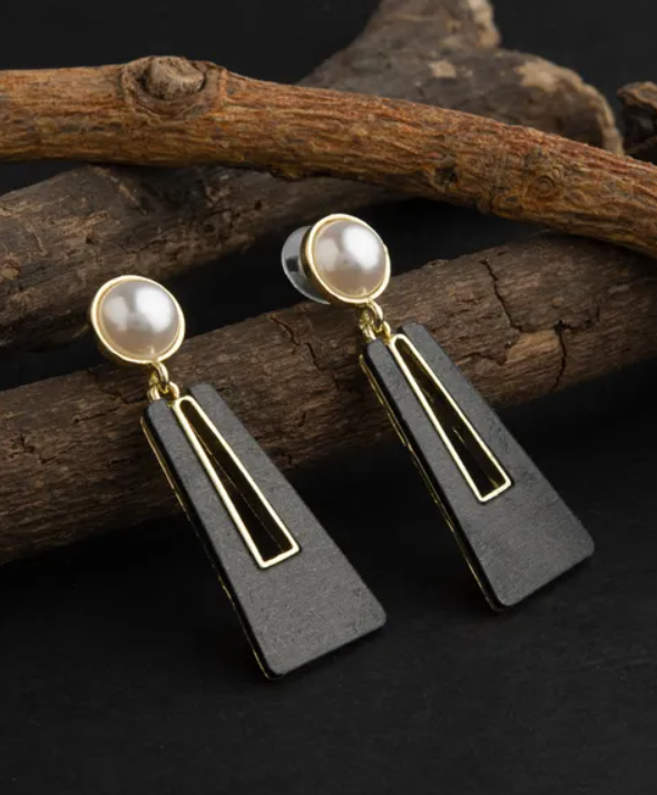 Geometric Drop Earring