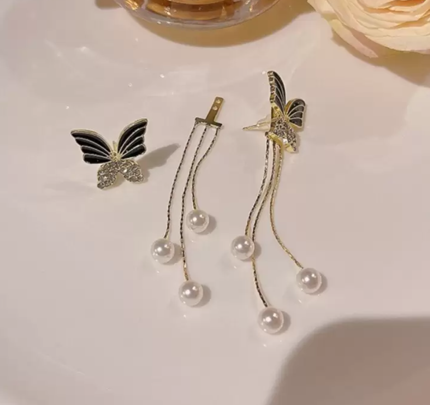 Butterfly Tassel Earring