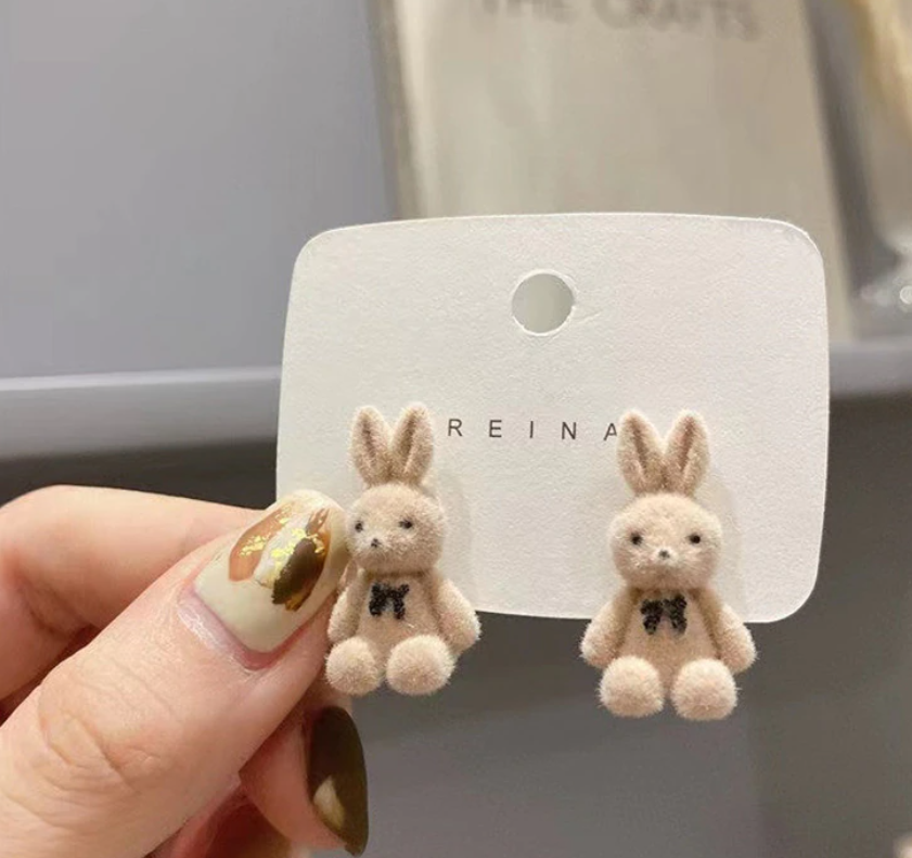 Teddy Bear Earring
