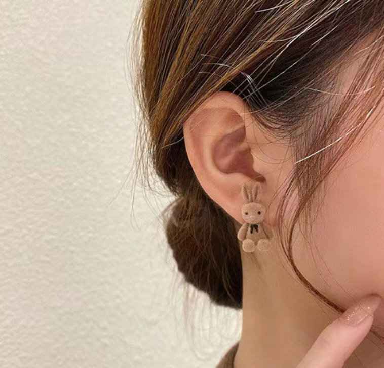 Teddy Bear Earring