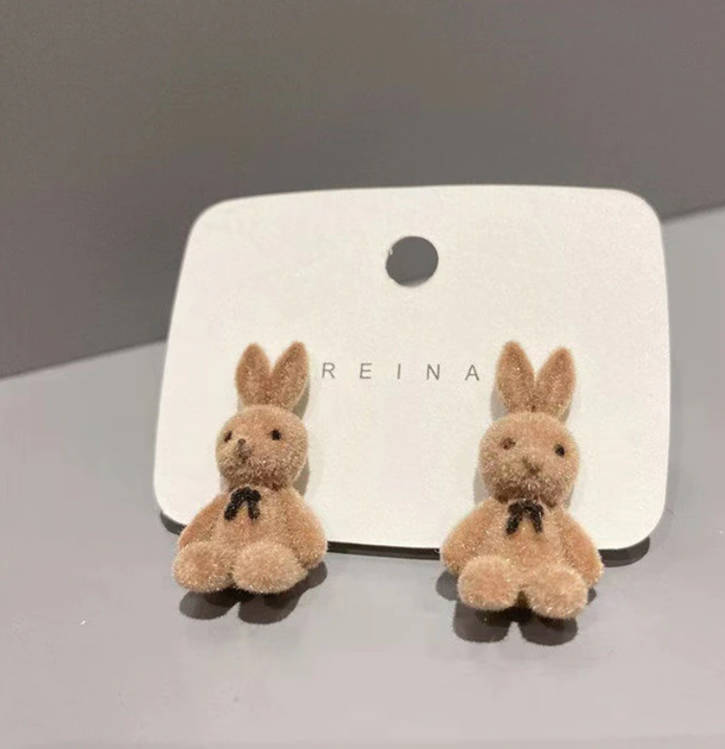 Teddy Bear Earring
