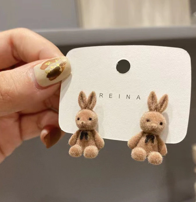 Teddy Bear Earring