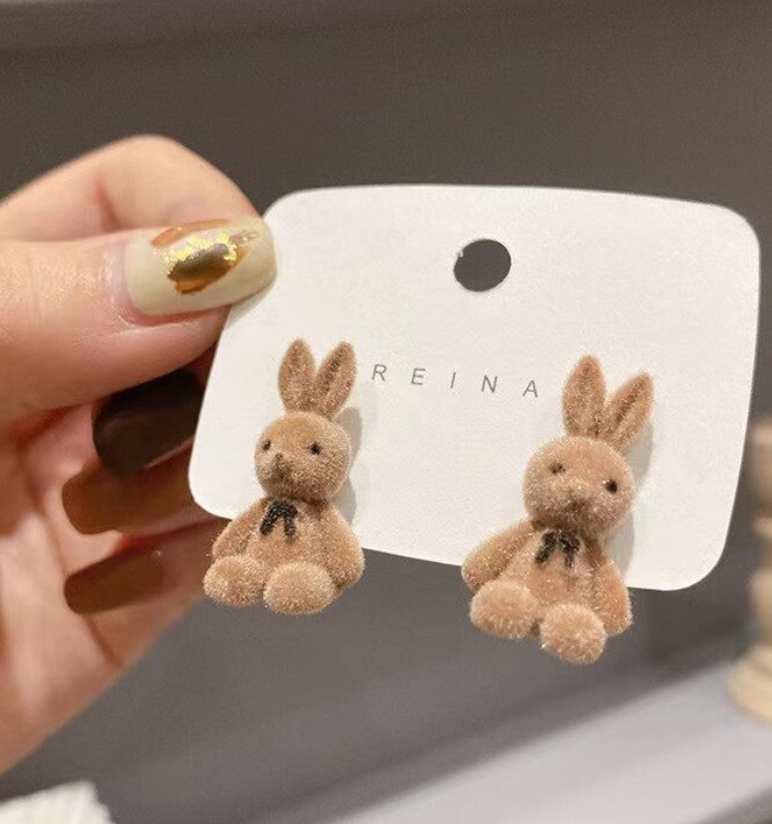 Teddy Bear Earring