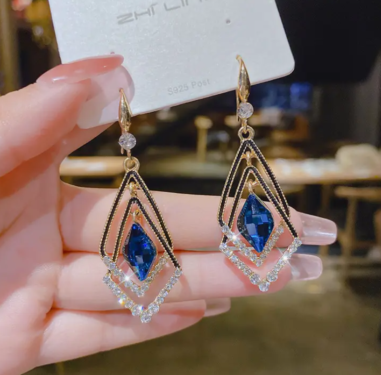 Geometric Drop Earring