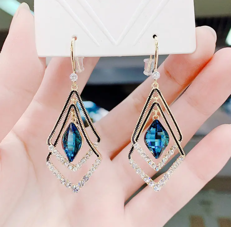 Geometric Drop Earring