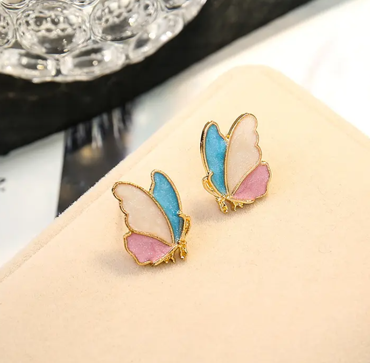 Butterfly Stud Earring
