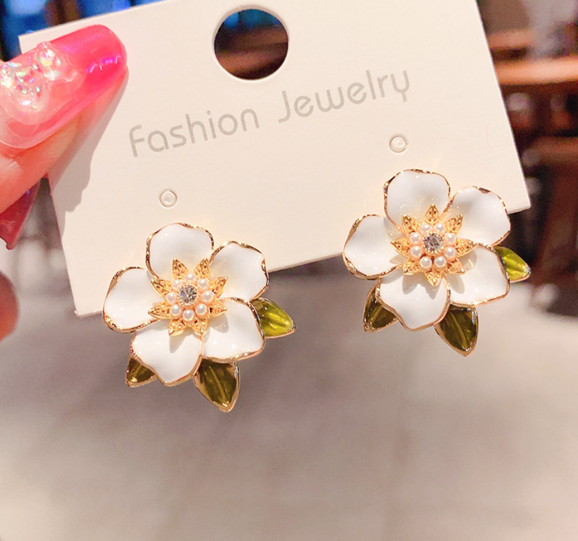 Flower Stud Earring