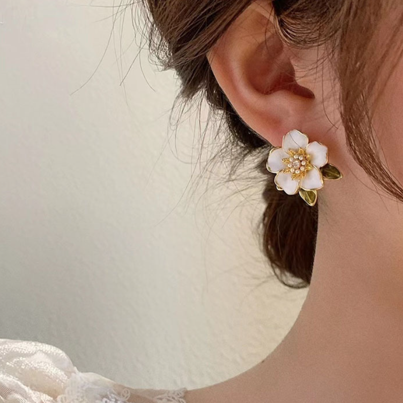 Flower Stud Earring