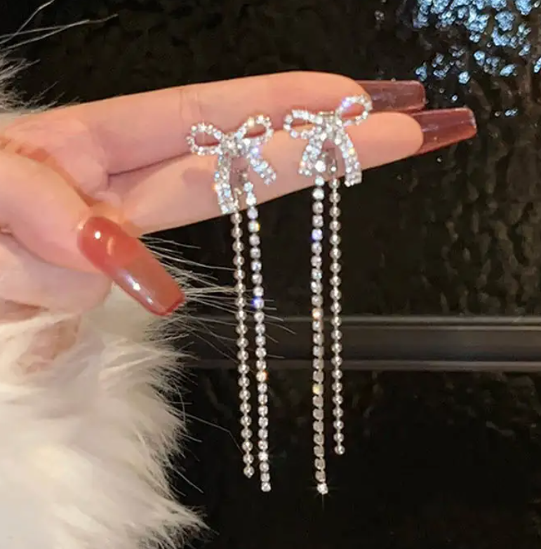 Bow knot Drop Earring