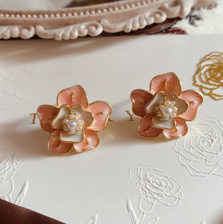 Flower Stud Earring