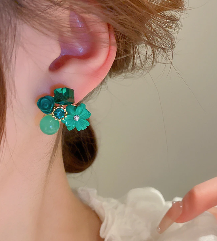 Flower Stud Earring