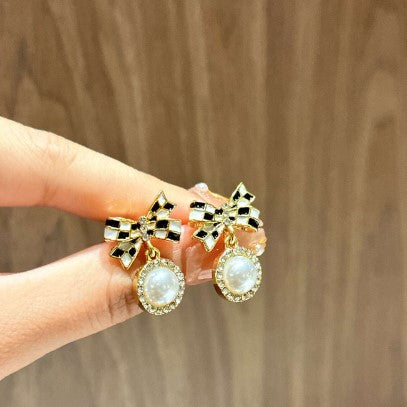 Bow Tie Drop Earring
