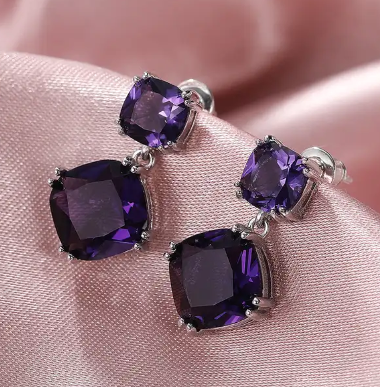 Small Crystal Drop Earring