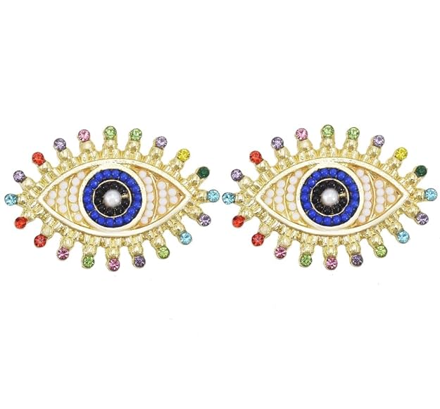 Evil Eye Stud Earring