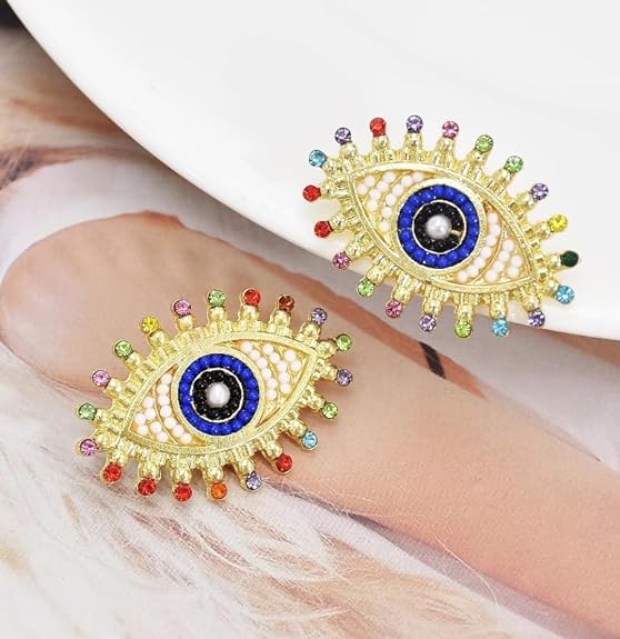 Evil Eye Stud Earring
