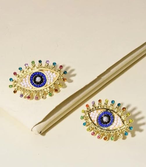 Evil Eye Stud Earring