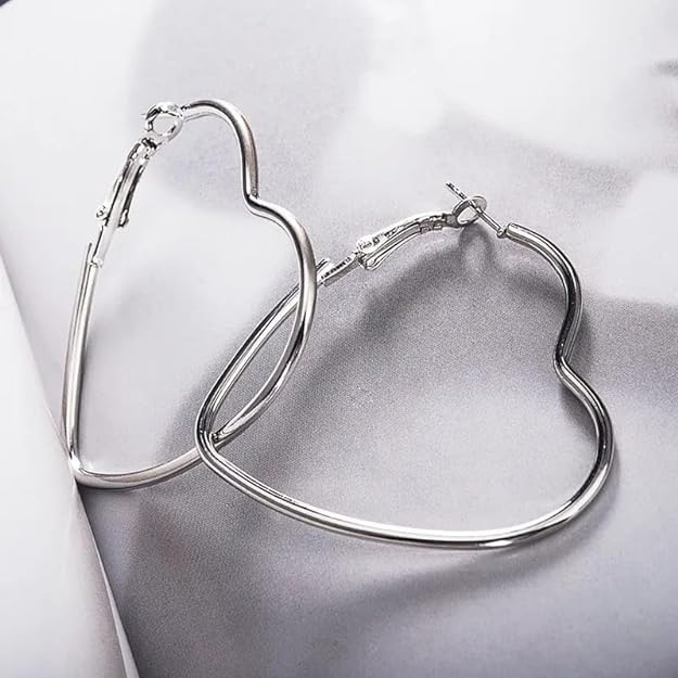 Heart Shape Hoop Earring